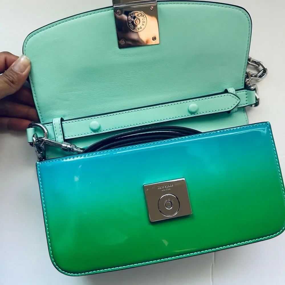 Kate Spade Dakota Ombre Patent Leather Crossbody